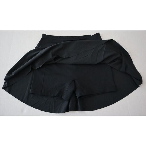 Nike Victory DX1132-010 Women's Sz M Black Dri-FIT Club Advantage 15" Skort - Picture 9 of 12